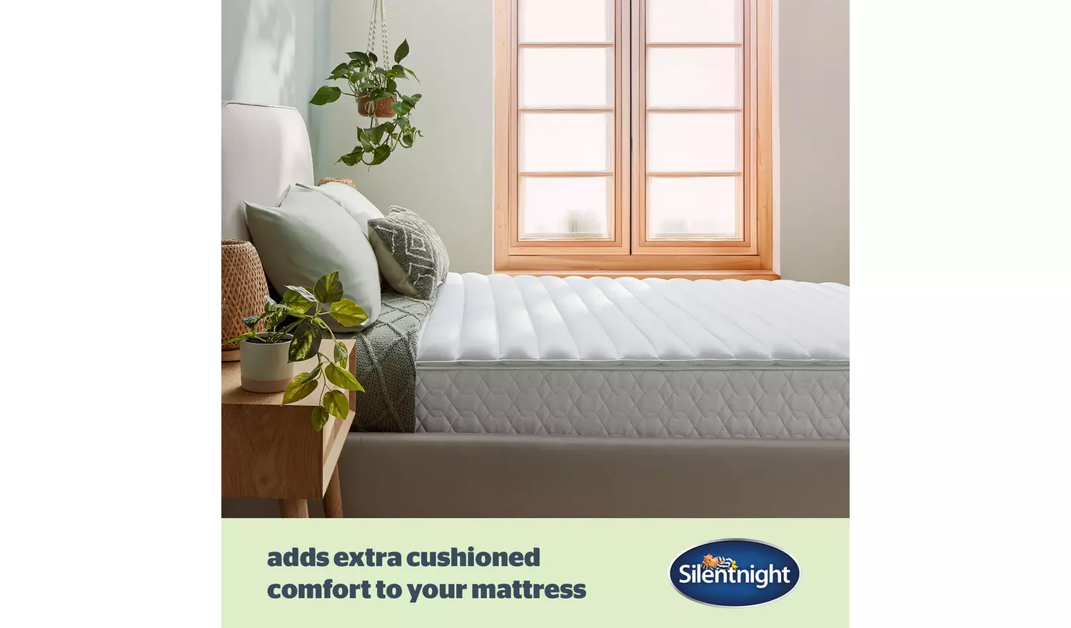 Silentnight Anti Allergy Mattress Topper - Double