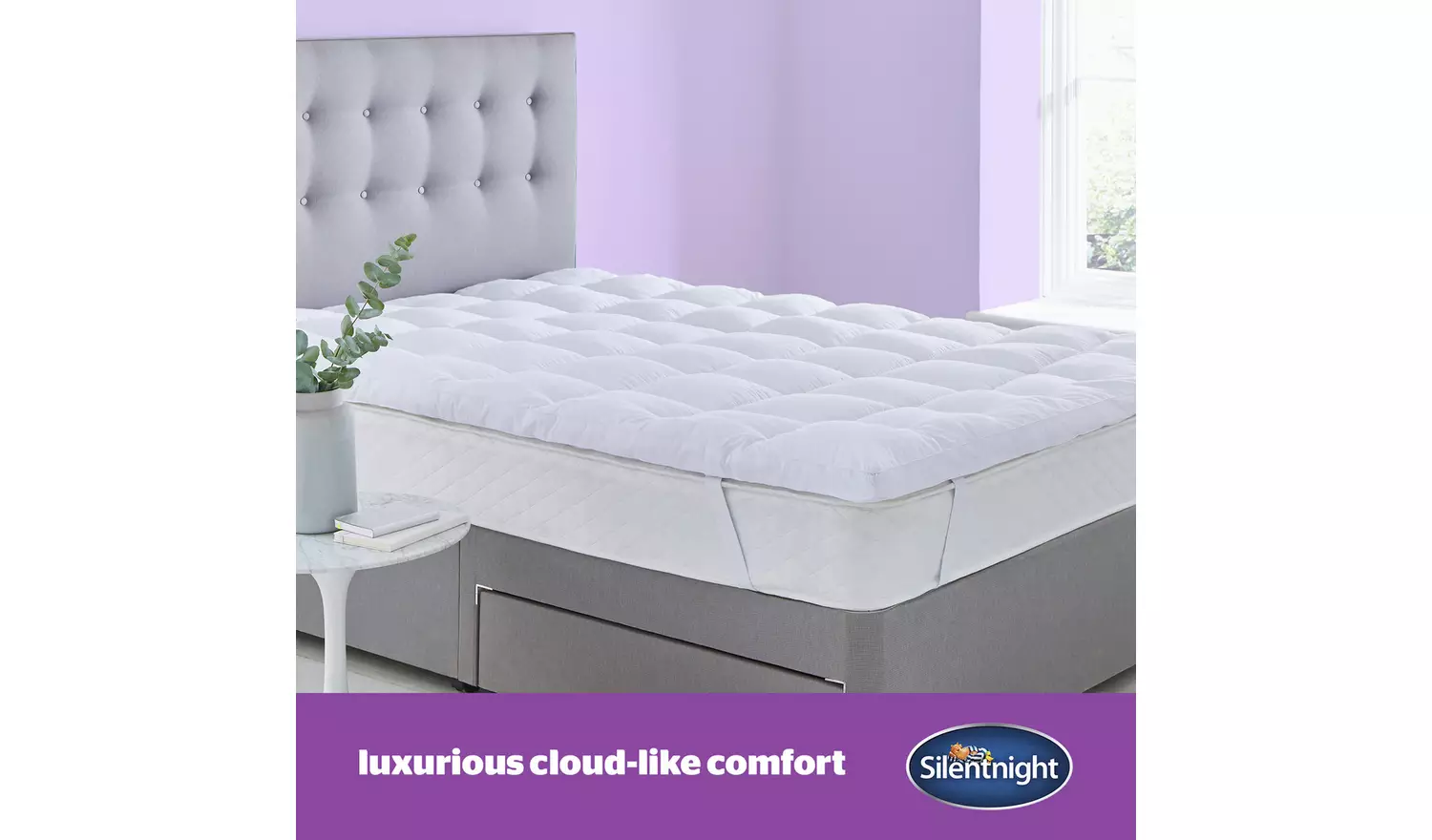 Silentnight Deep Sleep Ultimate 1000 Mattress Topper - SK