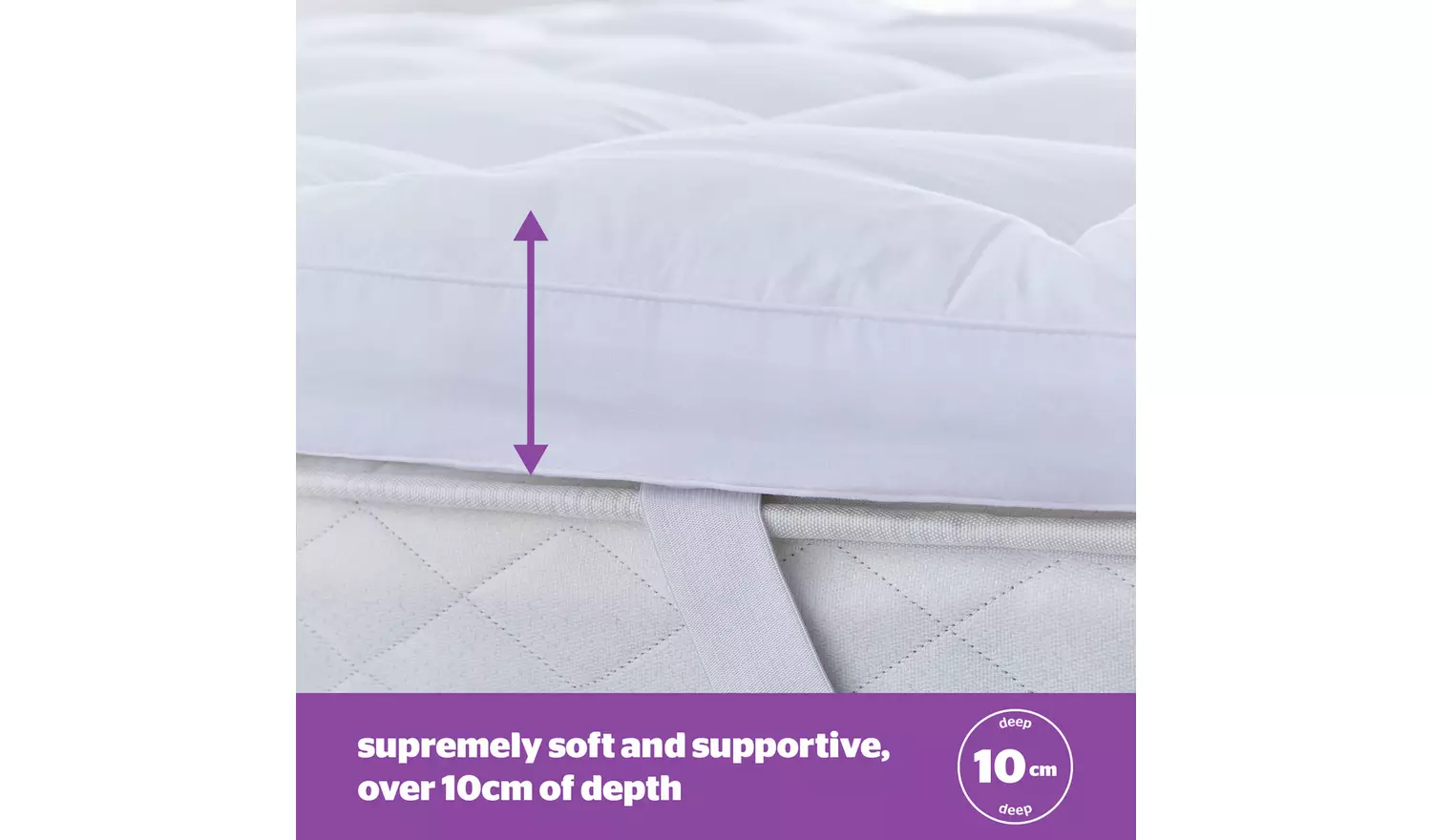 Silentnight Deep Sleep Ultimate 1000 Mattress Topper - SK