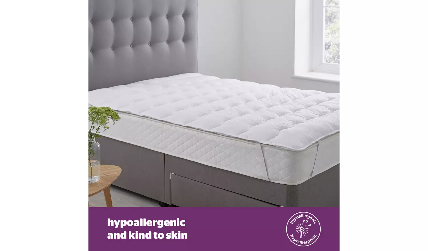 Silentnight Soft Like Down Mattress Topper - Single