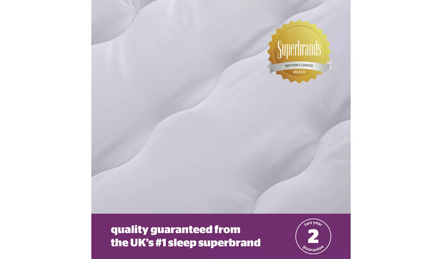 Silentnight Soft Like Down Mattress Topper - Single