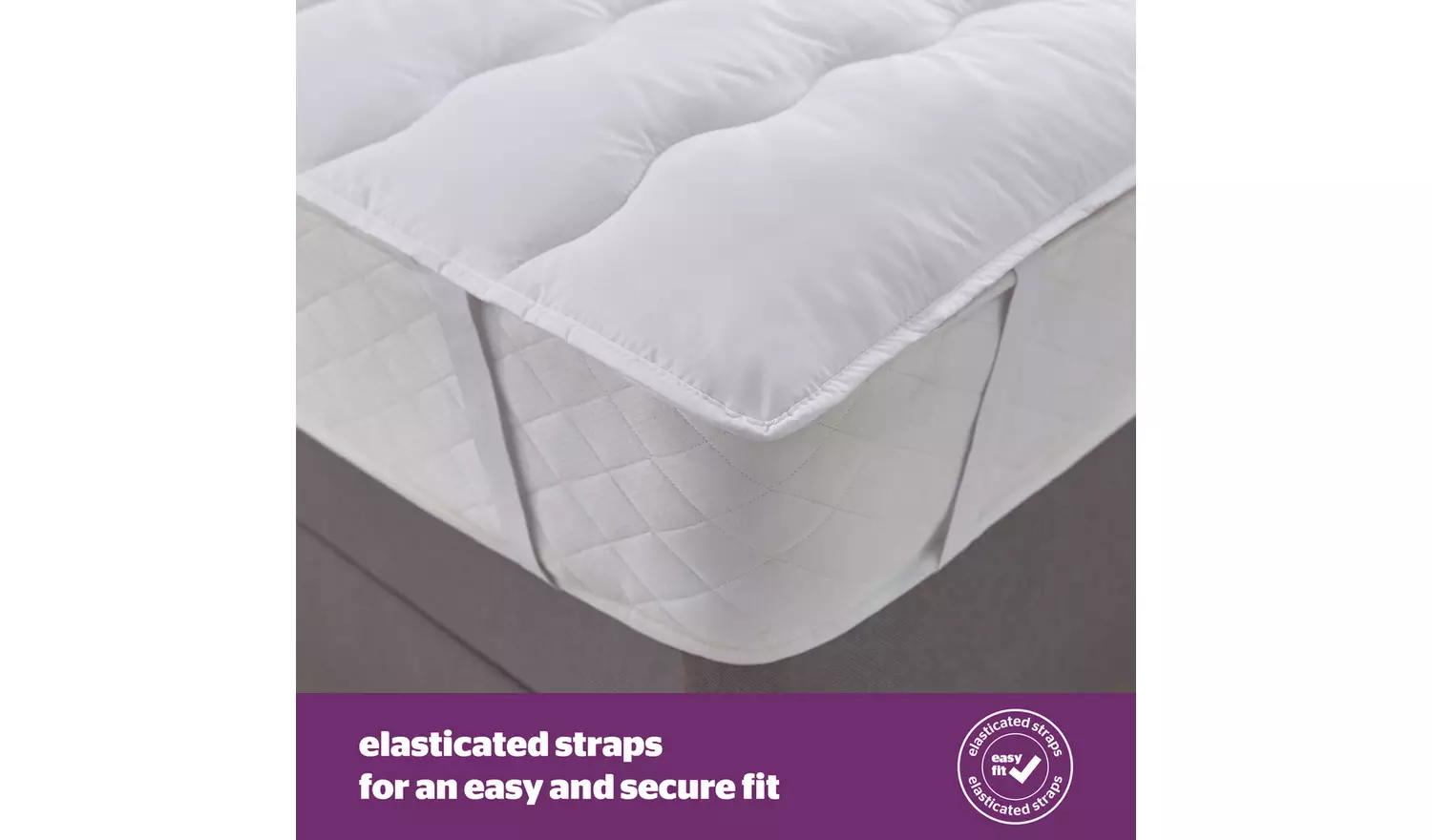 Silentnight Soft Like Down Mattress Topper - Double