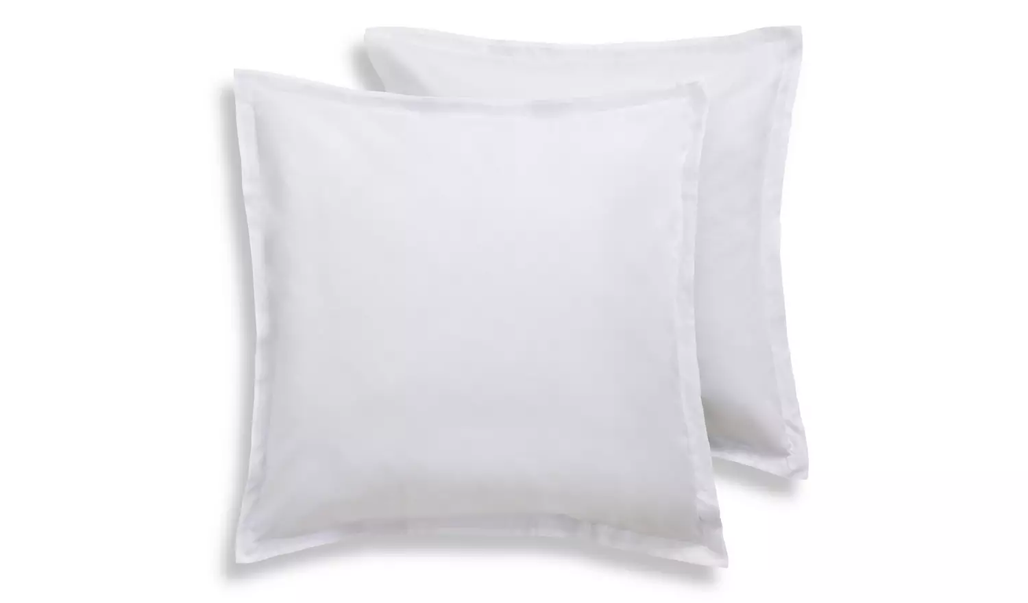 Habitat Cotton Rich 180TC Continental Pillowcase Pair- White