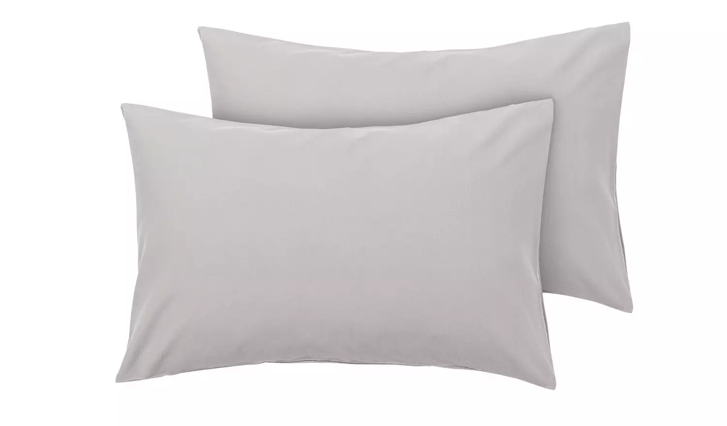 Habitat Soft and Cosy Brushed Cotton Pillowcase Pair - Grey