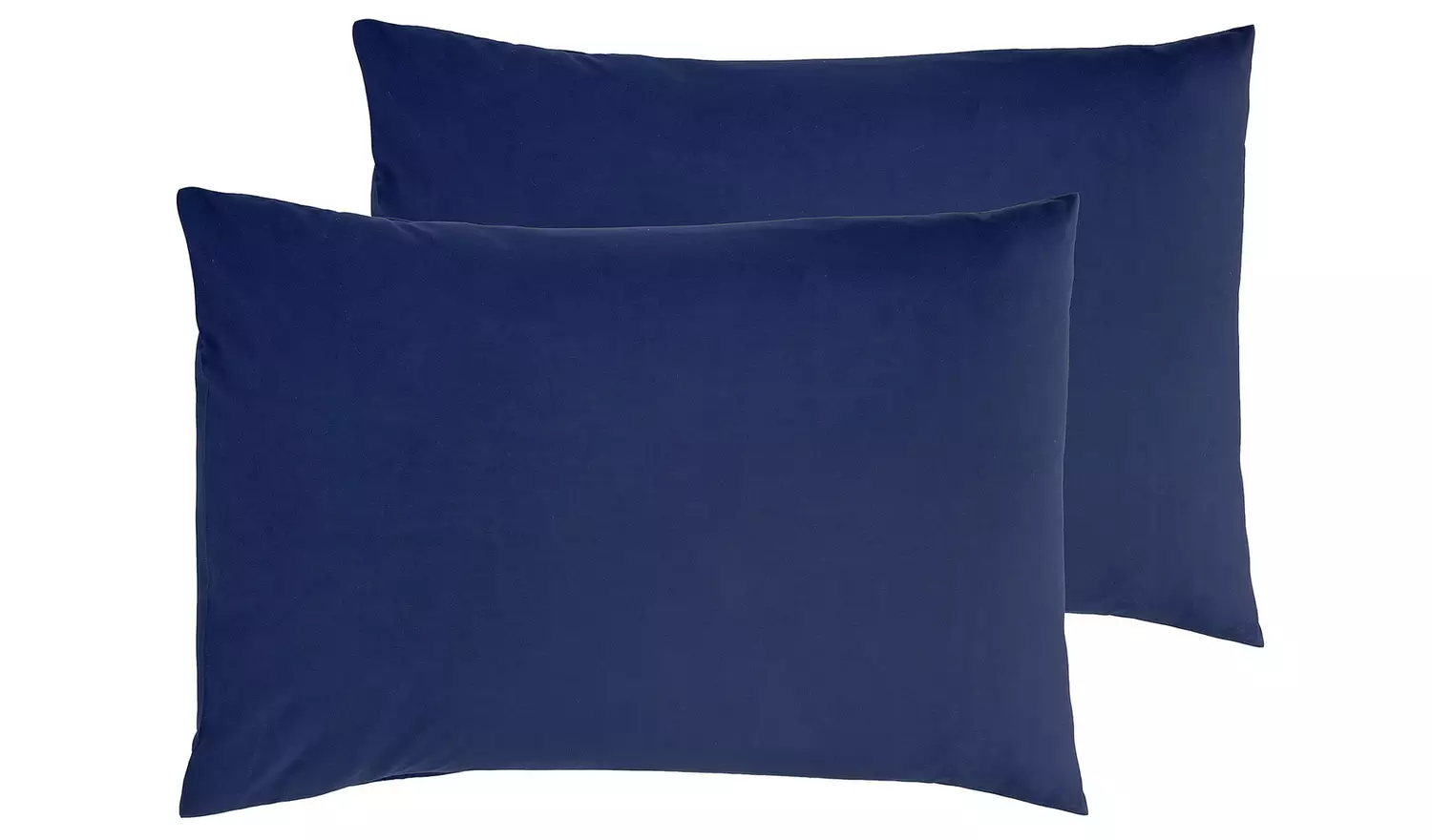 Habitat Cotton Rich 180 TC Standard Pillowcase Pair - Navy
