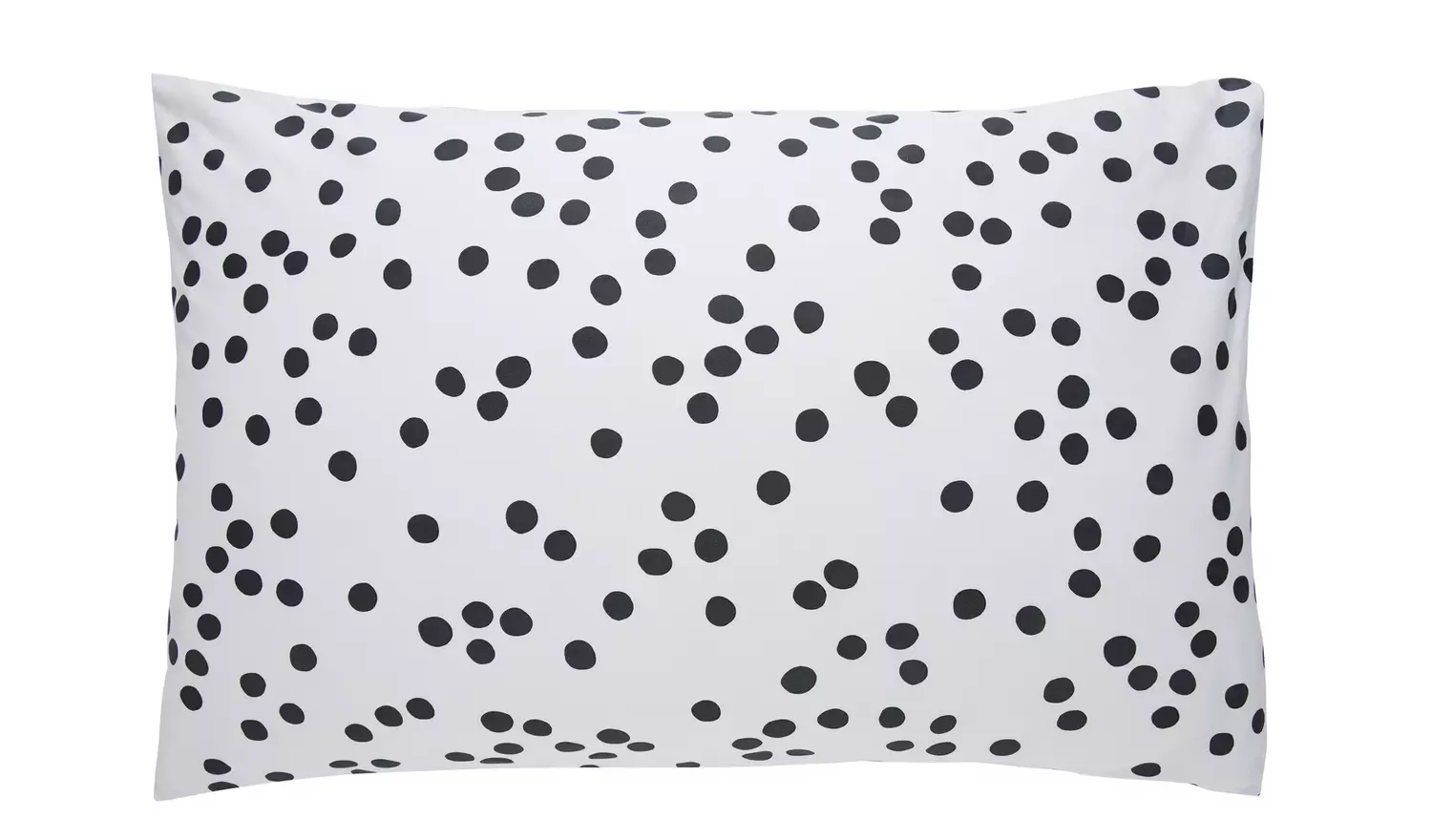 Habitat Penny Cotton Standard Pillowcase Pair - Black