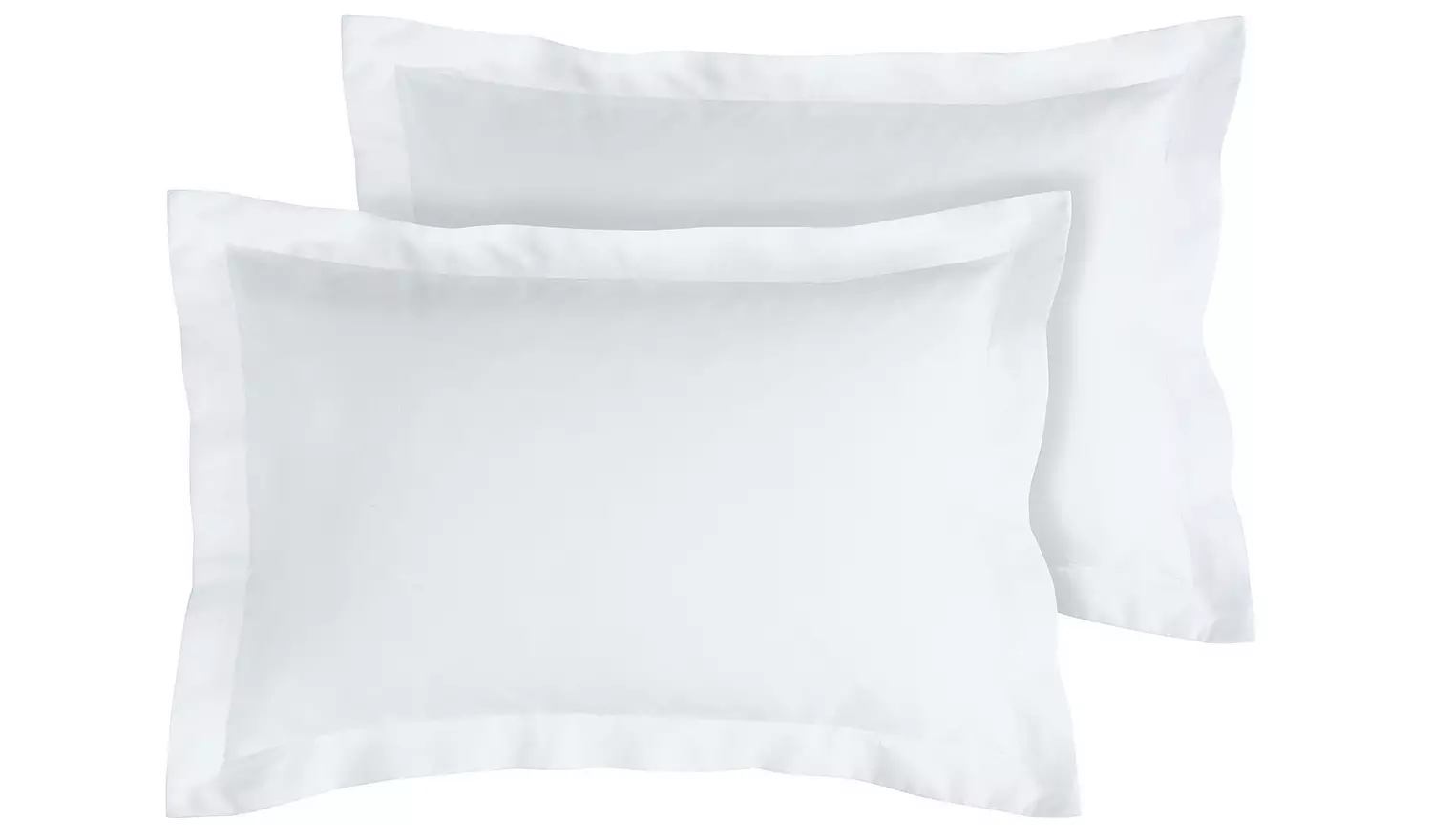 Habitat Cotton Rich 180 TC Oxford Pillowcase Pair - White
