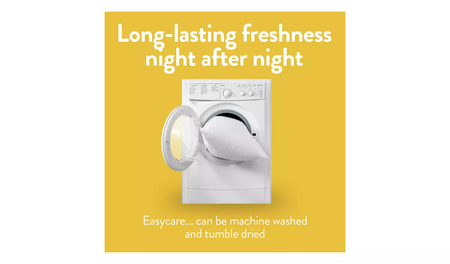 Slumberdown Continental Square Medium Pillow