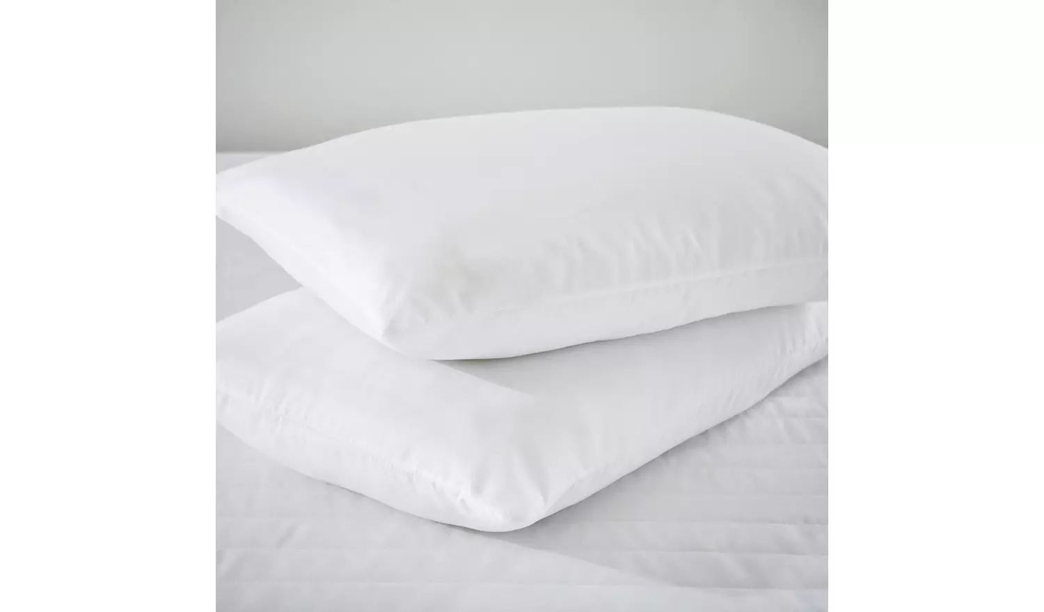 Silentnight Essentials Rolled Soft Pillow - 2 Pack