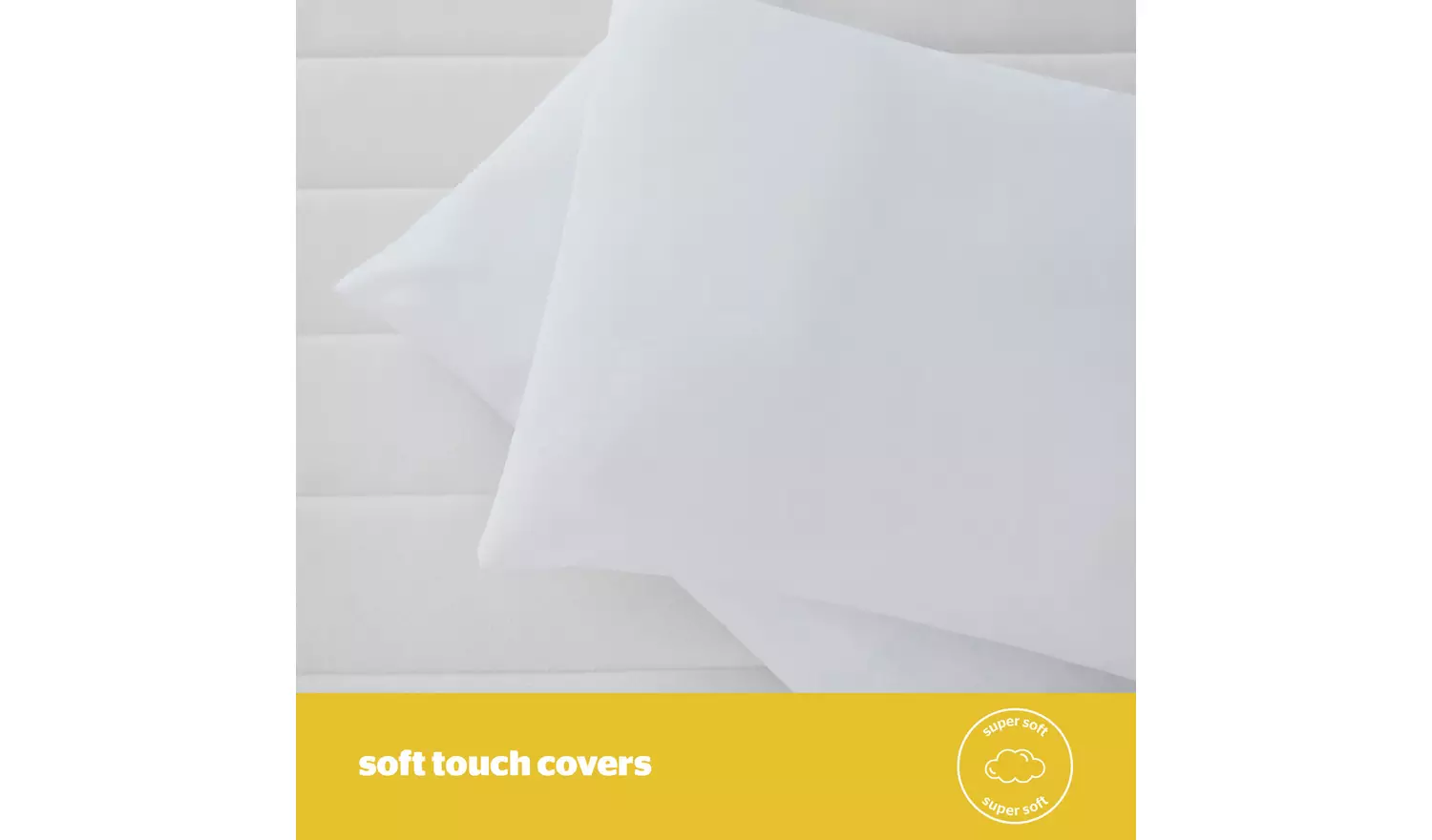 Silentnight Essentials Rolled Soft Pillow - 2 Pack