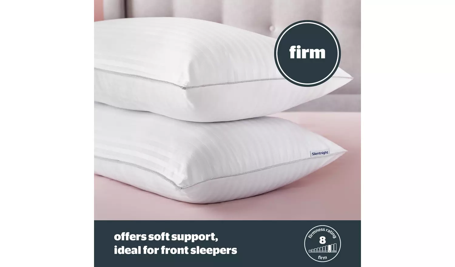 Silentnight Hotel Collection Firm Pillow - 2 Pack