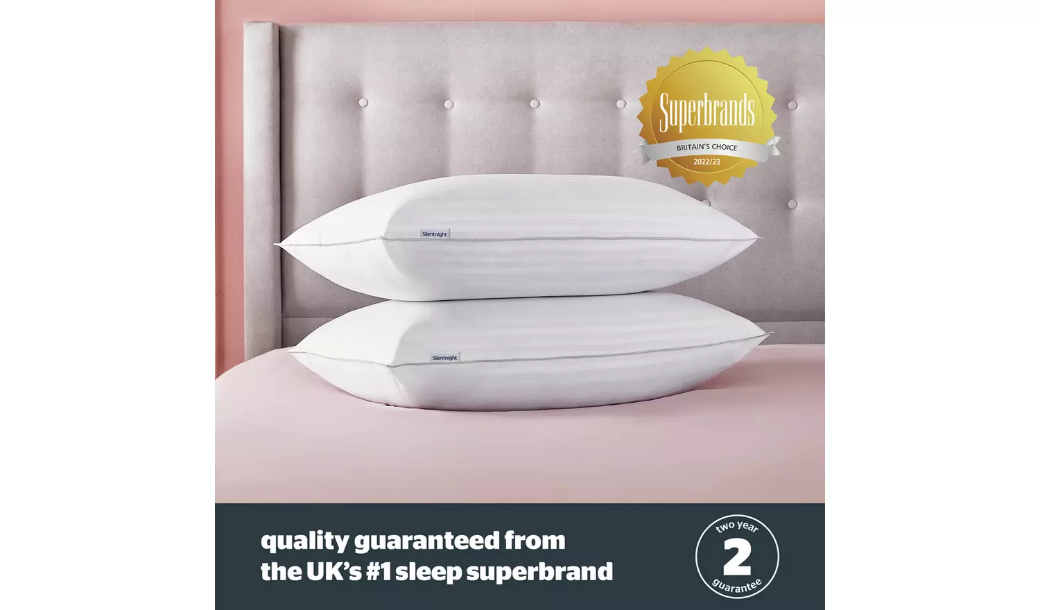 Silentnight Hotel Collection Firm Pillow - 2 Pack