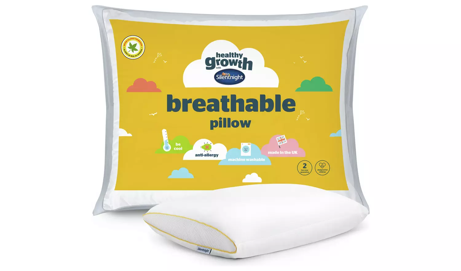 Silentnight Healthy Growth Breathable Pillow