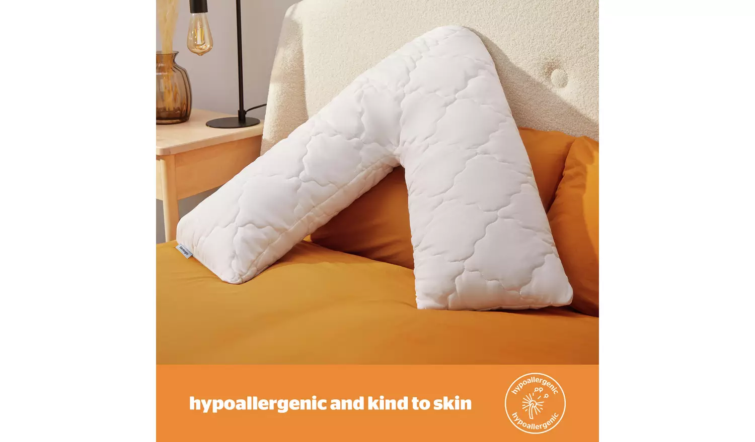 Silentnight Impress Memory Foam V Shaped Support Pillow