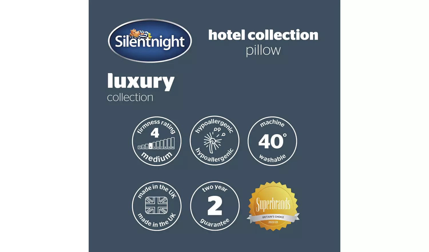 Silentnight Hotel Collection Medium Pillow