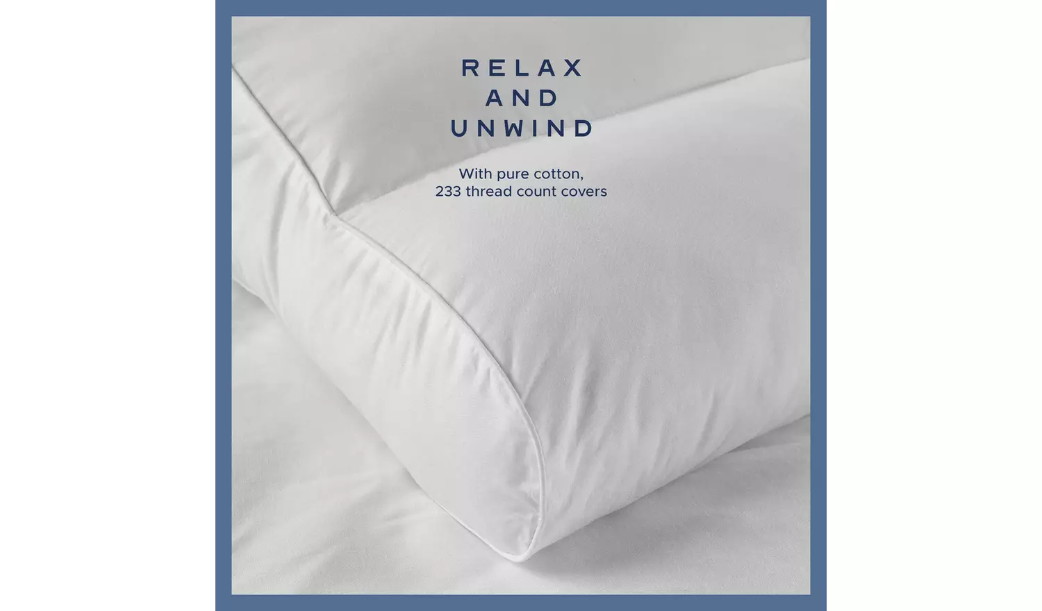 Snuggledown Hotel Collection Back & Neck Support Pillow