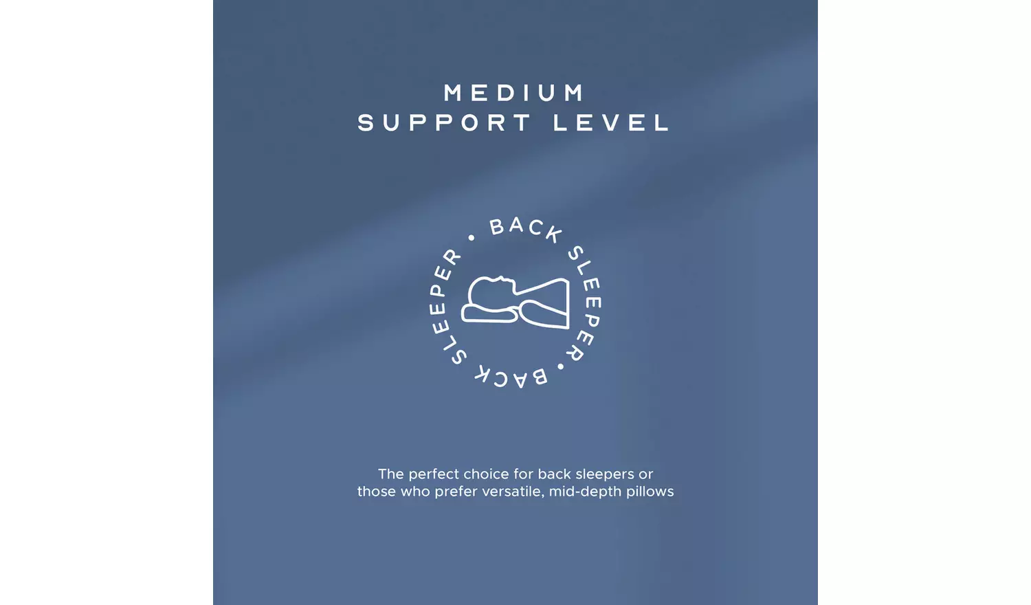 Snuggledown Hotel Collection Back & Neck Support Pillow