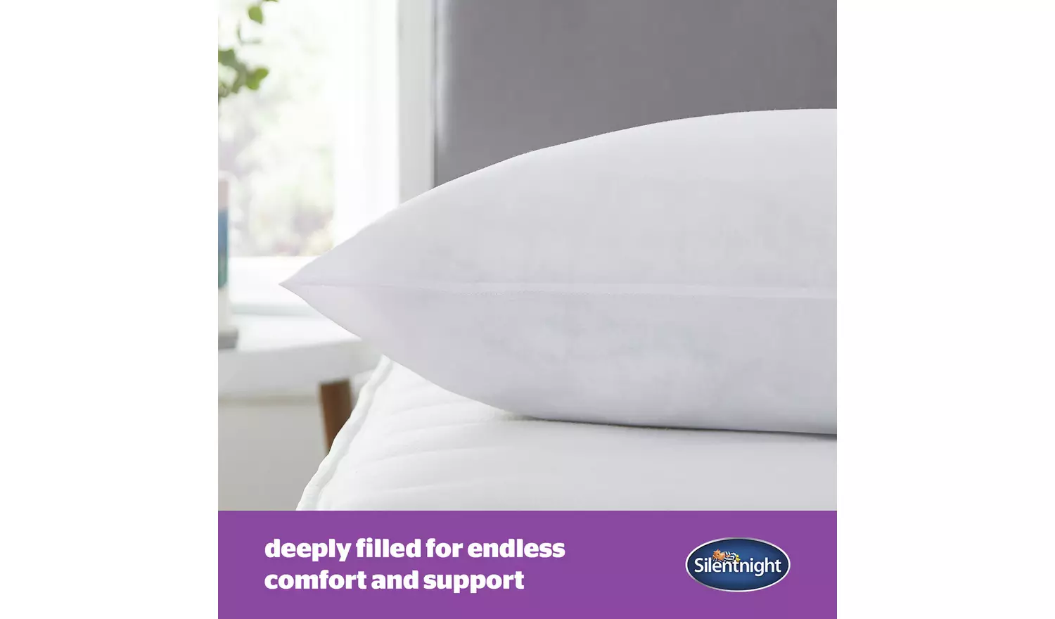 Silentnight Deep Sleep Medium/ Soft Pillow