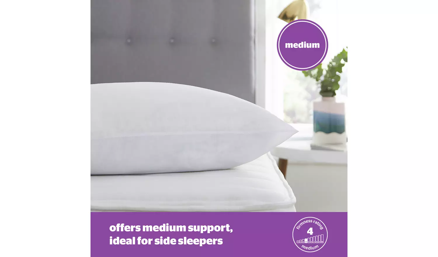 Silentnight Deep Sleep Medium/ Soft Pillow