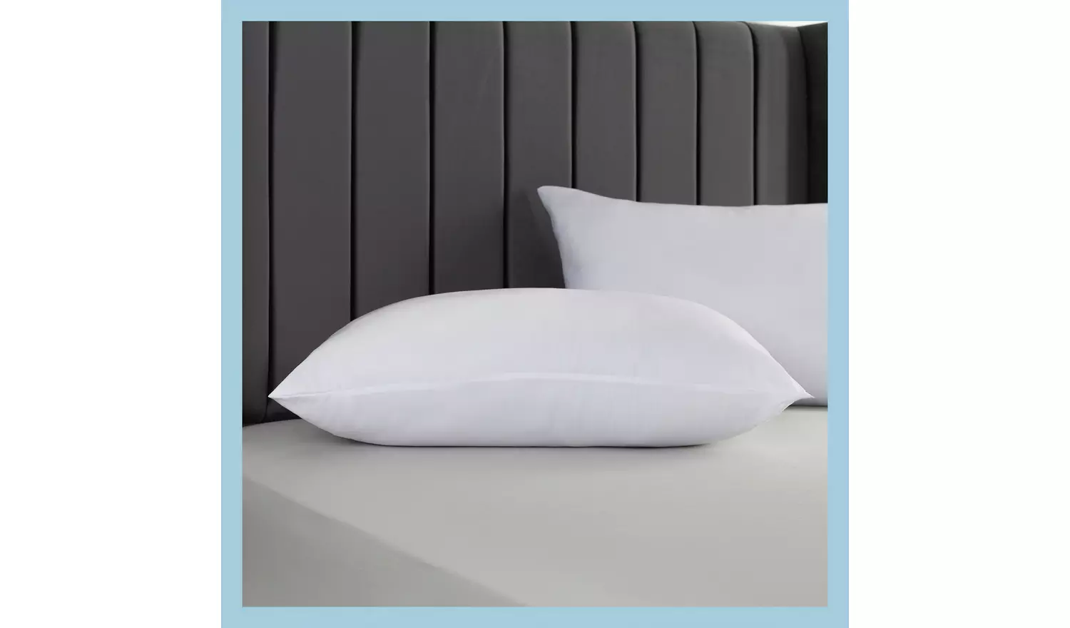 Slumberdown Cotton Comfort Medium Pillow - 2 Pack