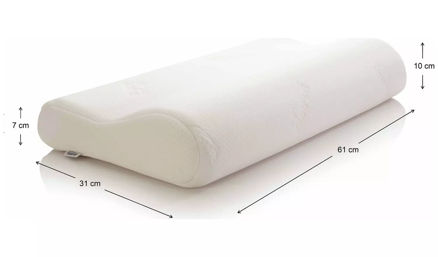 TEMPUR Original Medium Firm/ Medium Support Pillow