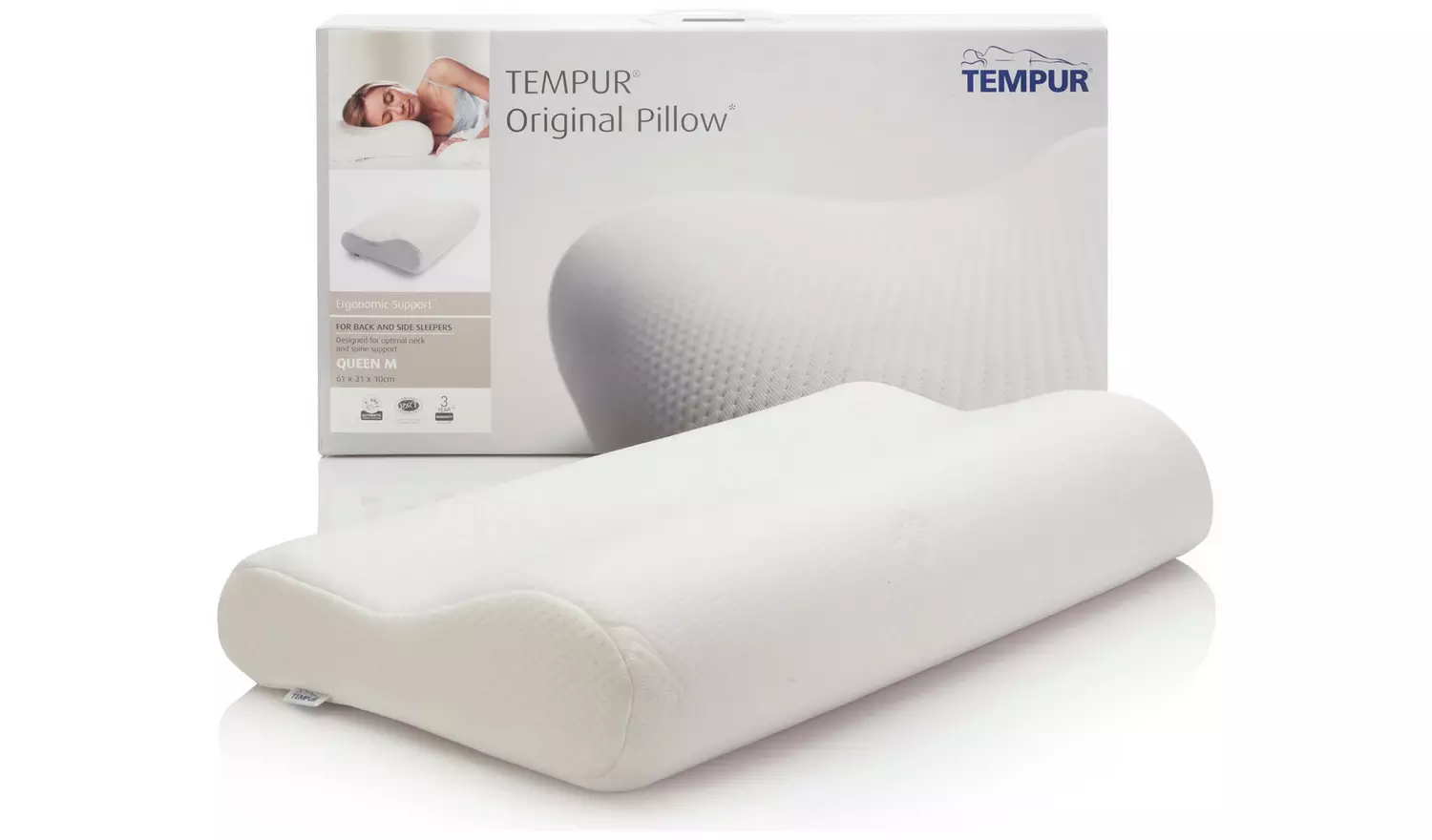 TEMPUR Original Medium Firm/ Medium Support Pillow