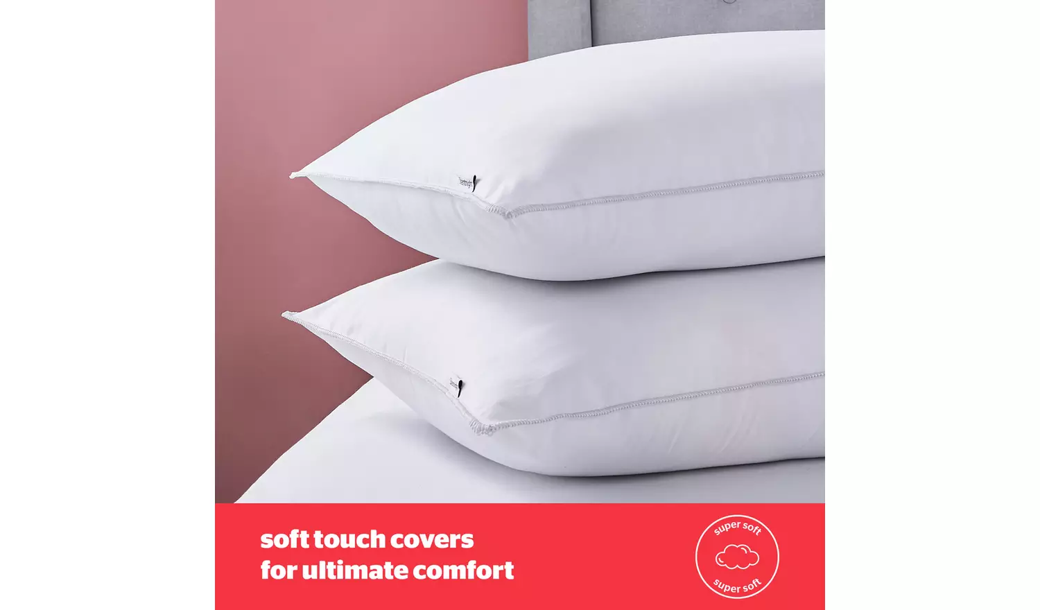 Silentnight Bounceback Pillows - 4 Pack