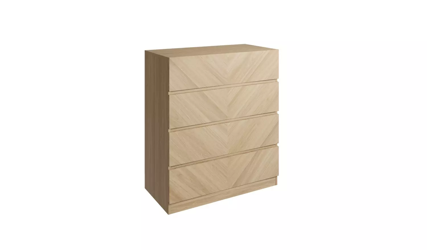 GFW Catania 3 Piece 2 Door Wardrobe Set - Oak