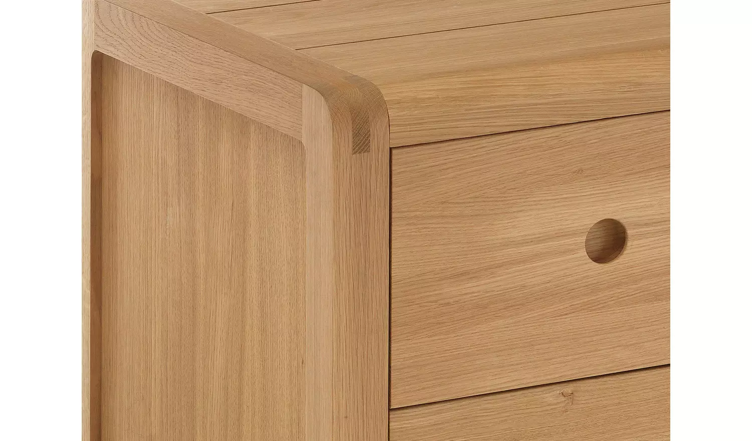 Habitat Radius 2 Bedside Table & 3 Drawer Chest Set - Oak