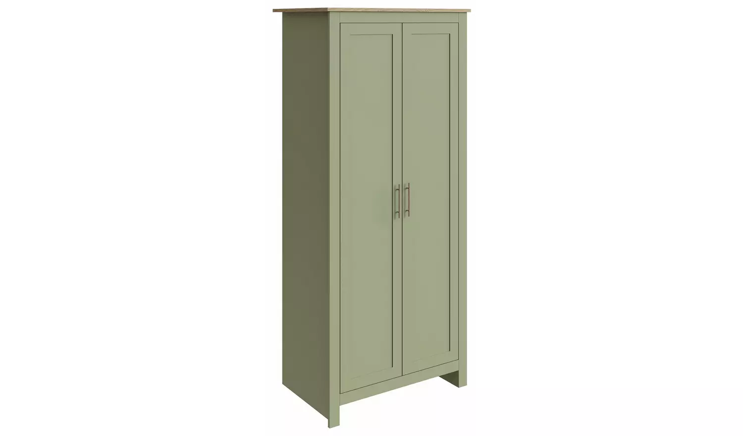 GFW Lancaster 3 Piece 2 Door Wardrobe Set - Sage