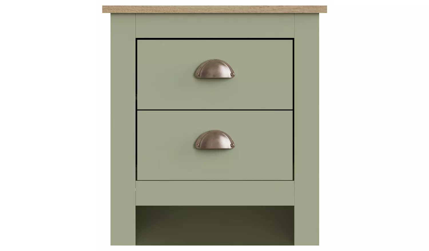 GFW Lancaster 3 Piece 2 Door Wardrobe Set - Sage