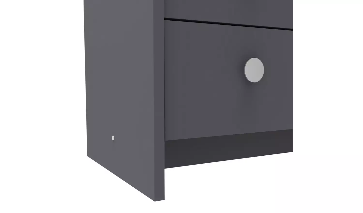 Argos Home Seville 2 Piece 1 Door Wardrobe Set - Anthracite