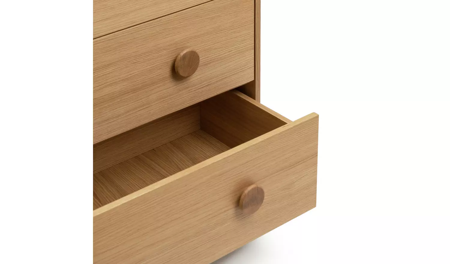 Habitat Cornelia 2 Bedside Table & 5 Drawer Chest Set - Oak