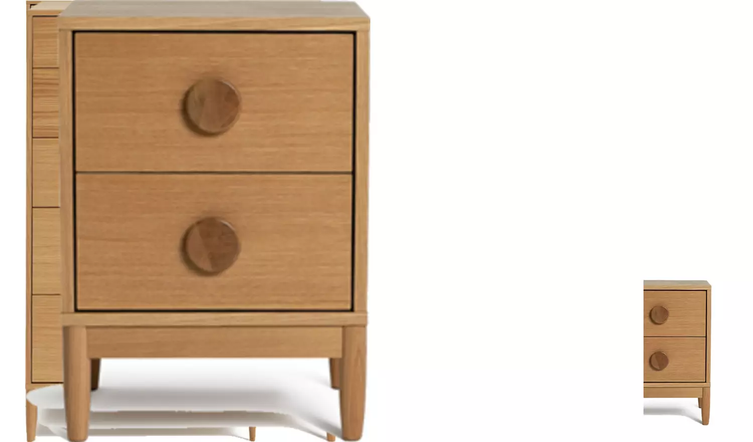 Habitat Cornelia 4 Piece 2 Door Wardrobe Set - Oak