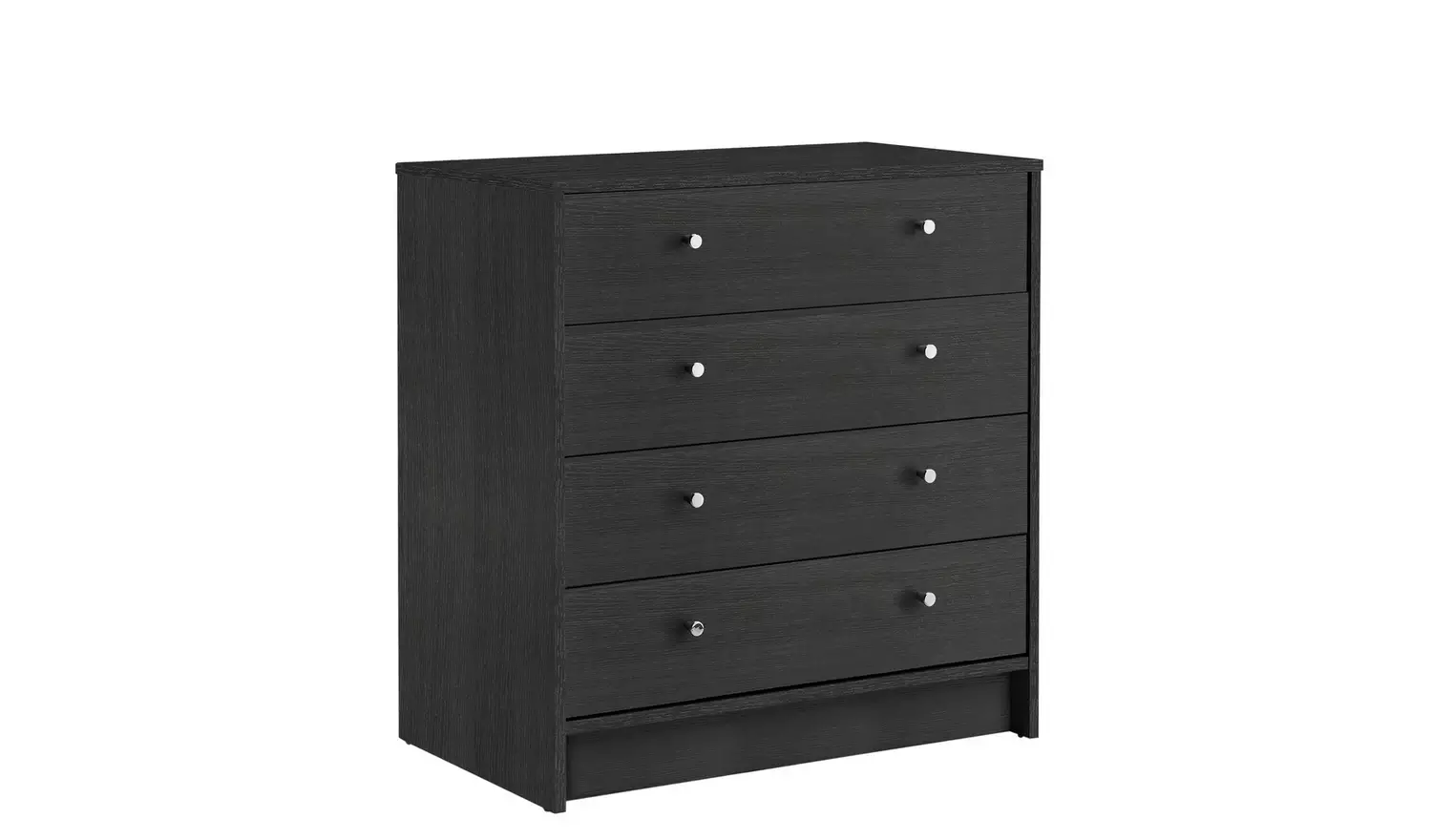 Argos Home Malibu 4 Piece 2 Door Wardrobe Set - Black