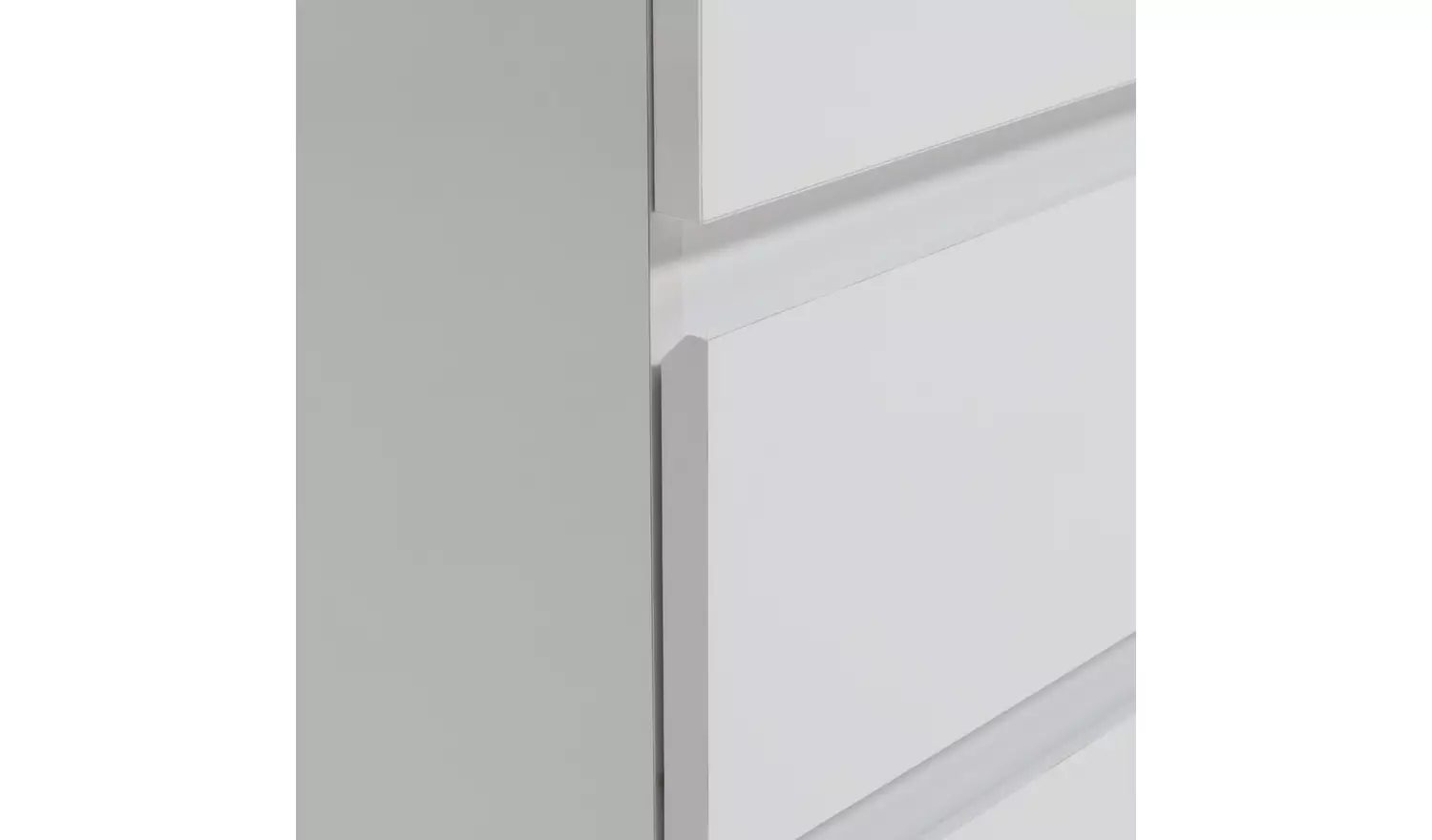 Argos Home Jenson 3 Piece 2 Door Wardrobe Set - White Gloss