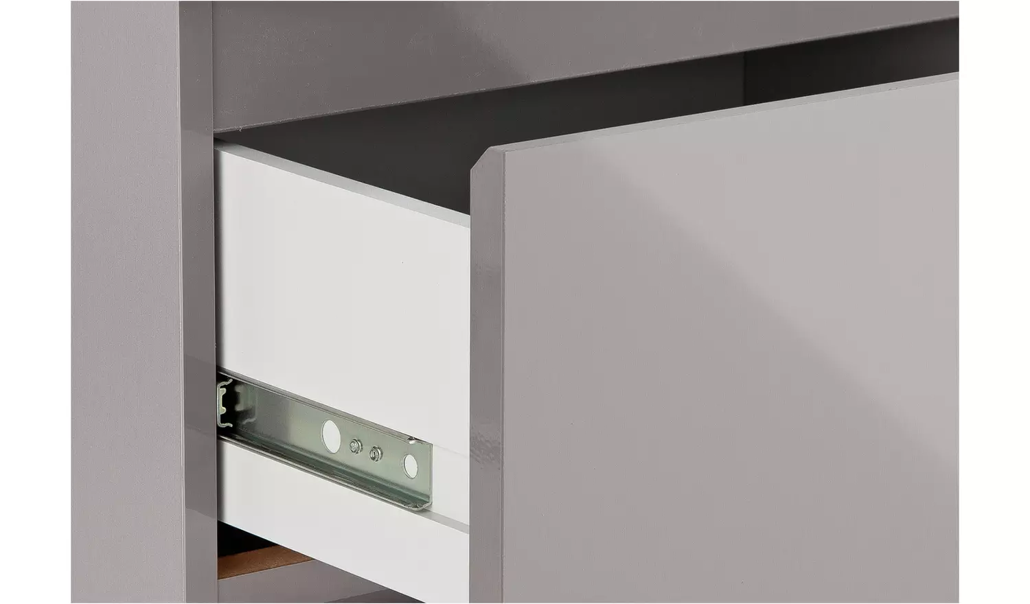 Argos Home Jenson 4 Piece 3 Door Wardrobe Set - Grey Gloss