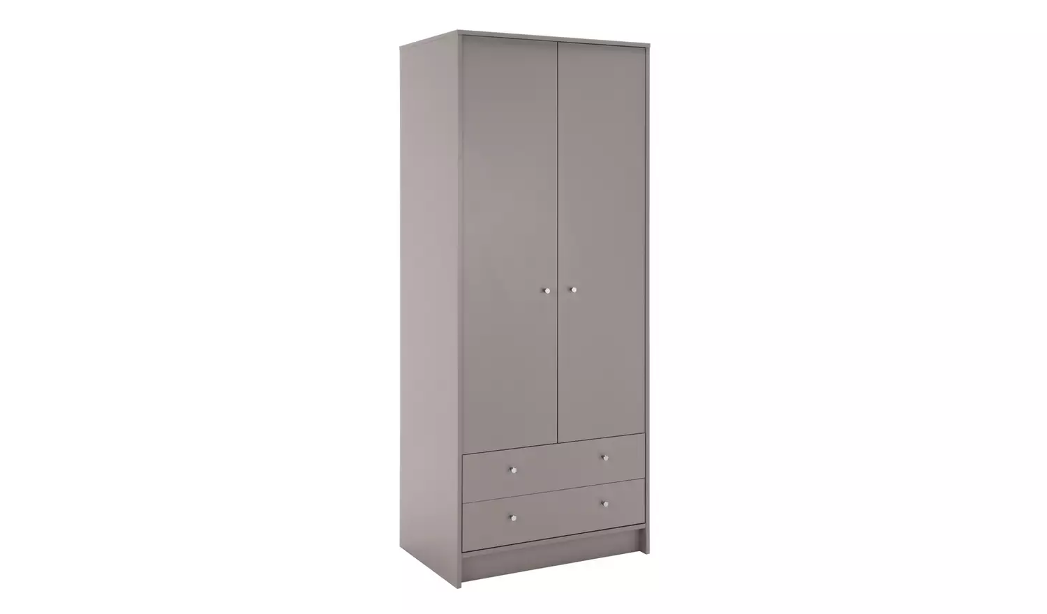 Argos Home Malibu 4 Piece 2 Door Wardrobe Set - Grey