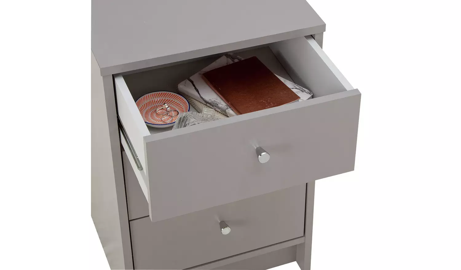 Argos Home Malibu 4 Piece 2 Door Wardrobe Set - Grey