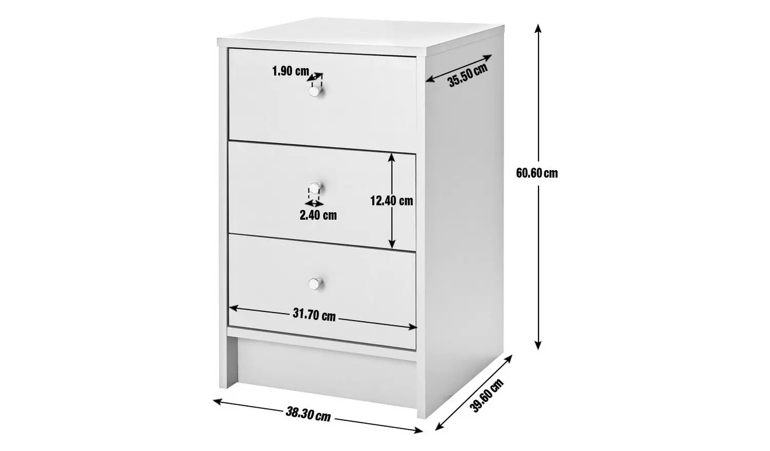 Argos Home Malibu 4 Piece 2 Door Wardrobe Set - Grey