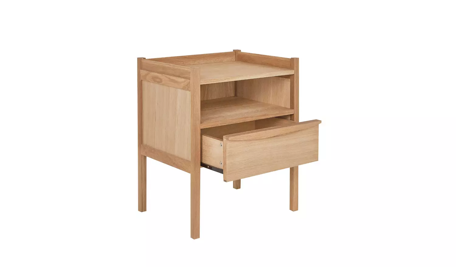 Habitat Derwent 2 Bedside & 4 Drawer Chest Set - Oak