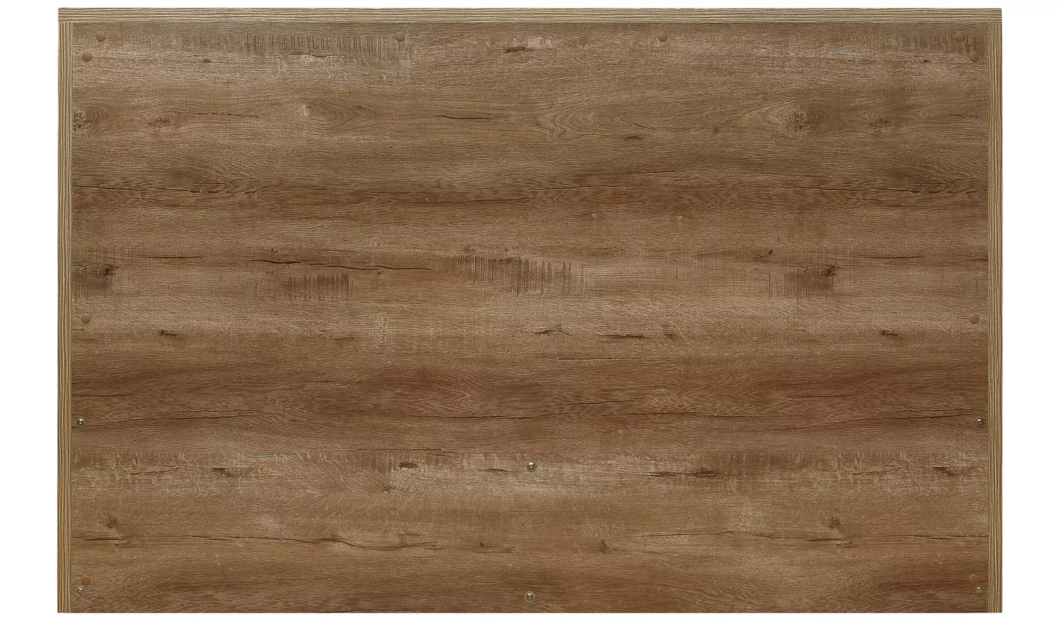 Birlea Stockwell Double Rustic Wood Effect Bed Frame - Oak