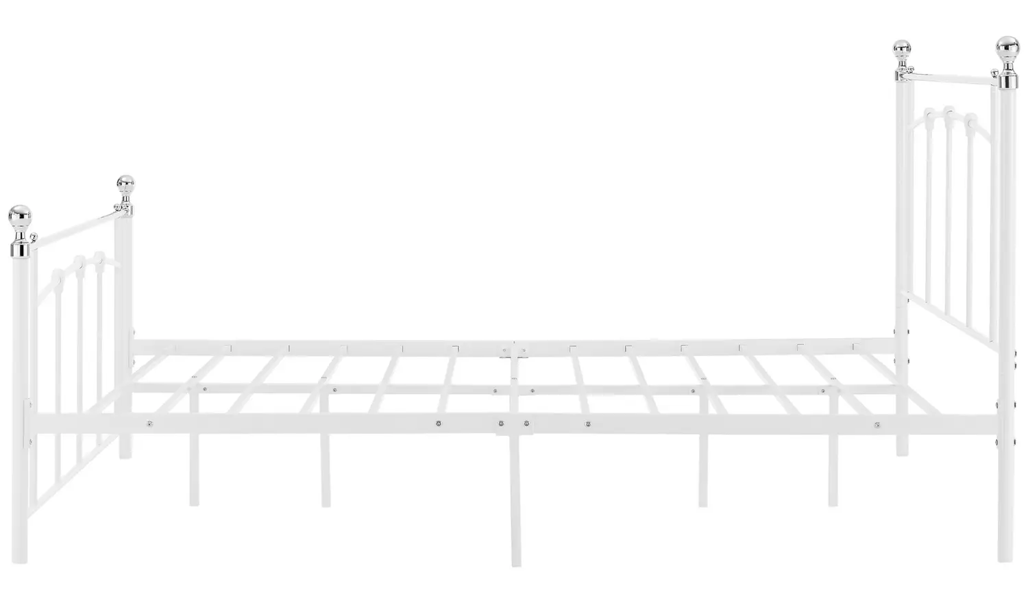 Argos Home Yani Small Double Metal Bed Frame - White