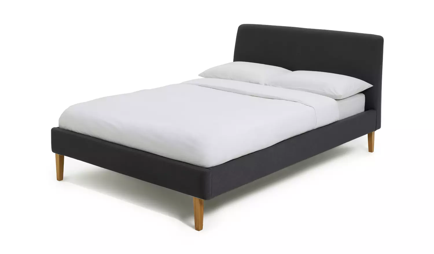 Habitat Ren Kingsize Fabric Bed Frame - Charcoal