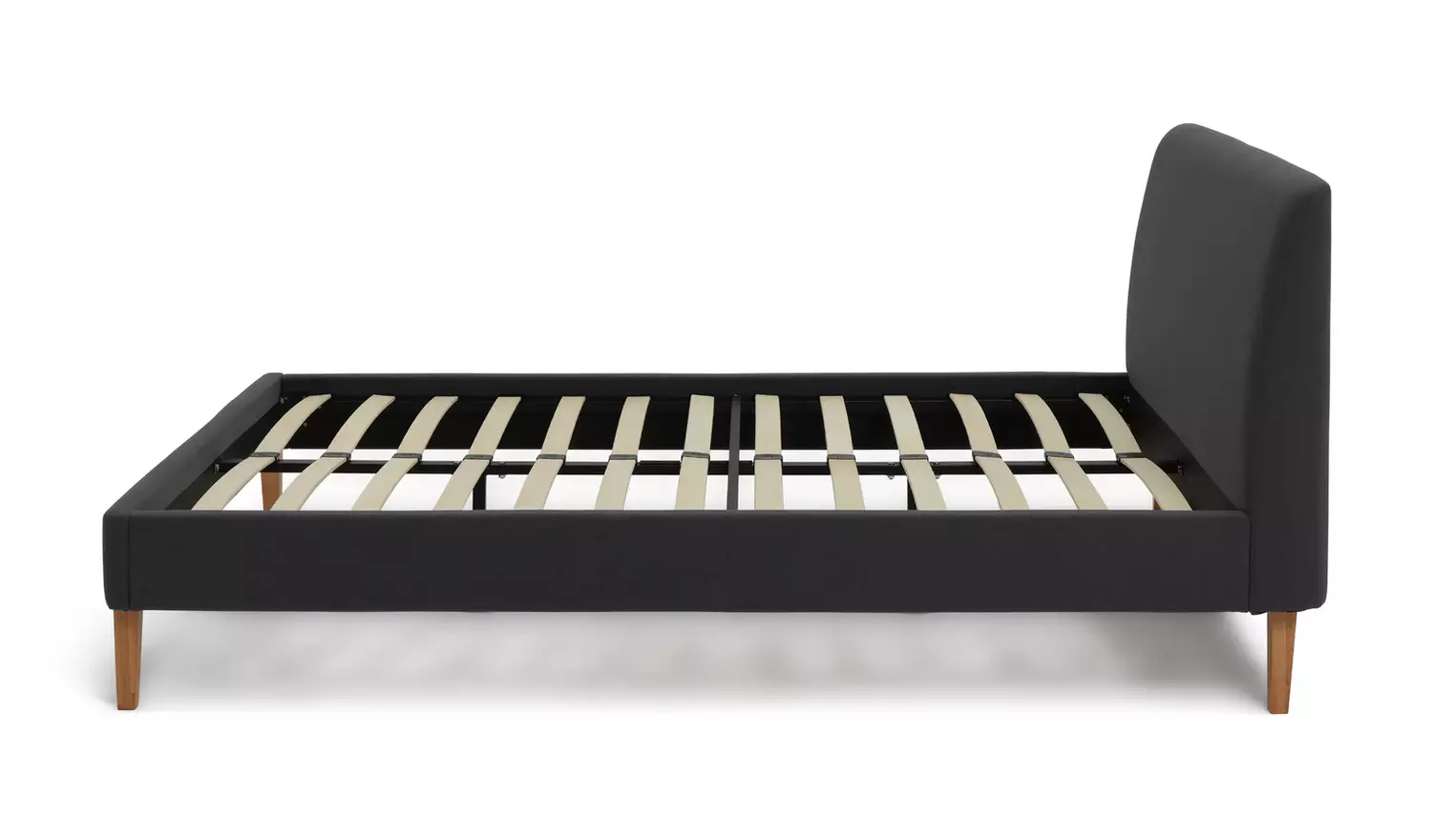 Habitat Ren Kingsize Fabric Bed Frame - Charcoal