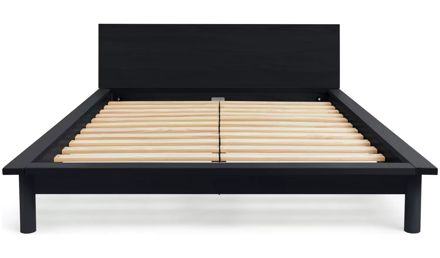 Habitat Akio Kingsize Wooden Platform Bed Frame - Black
