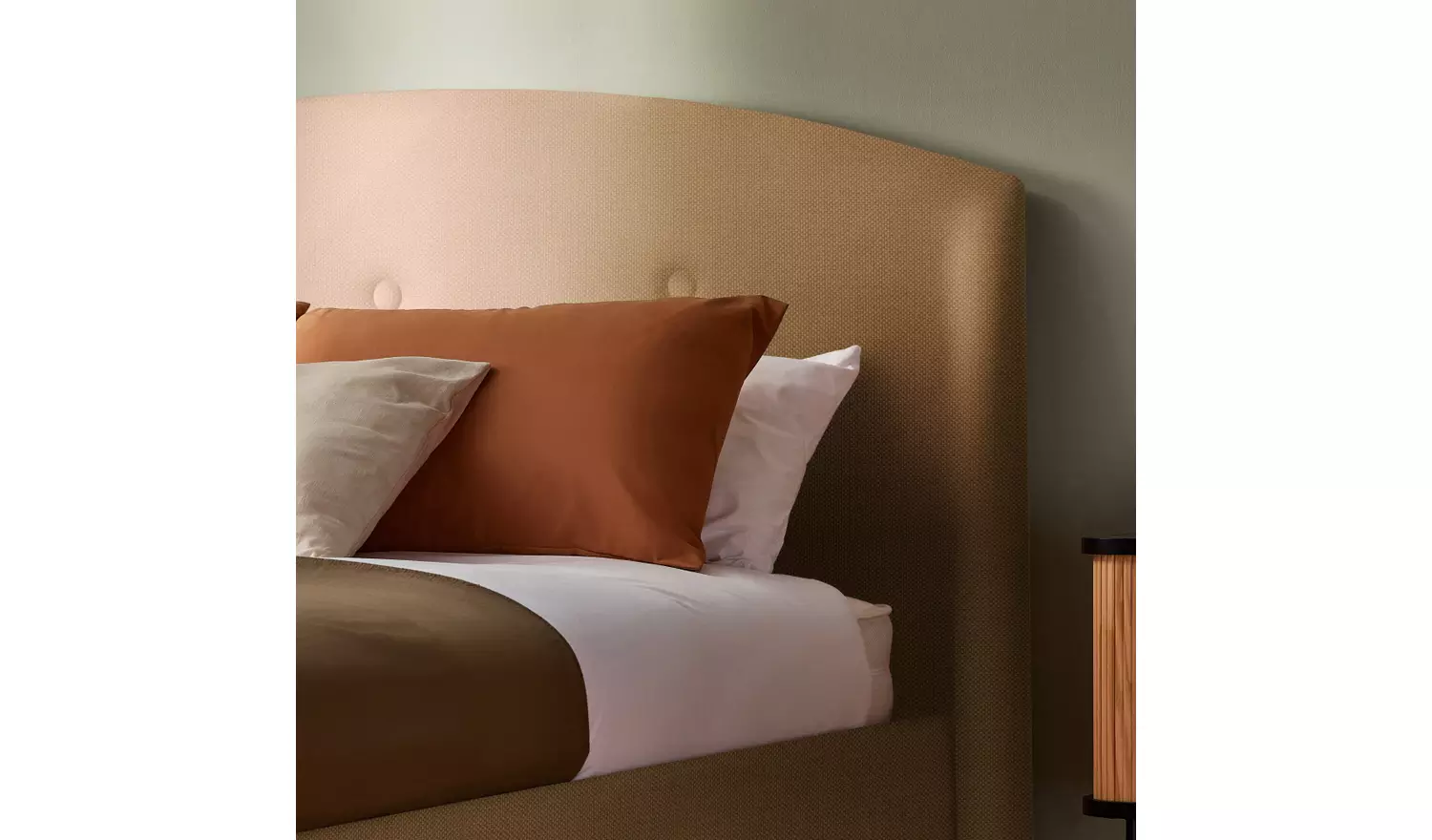 Silentnight Evana Kingsize Fabric Bed Frame - Beige