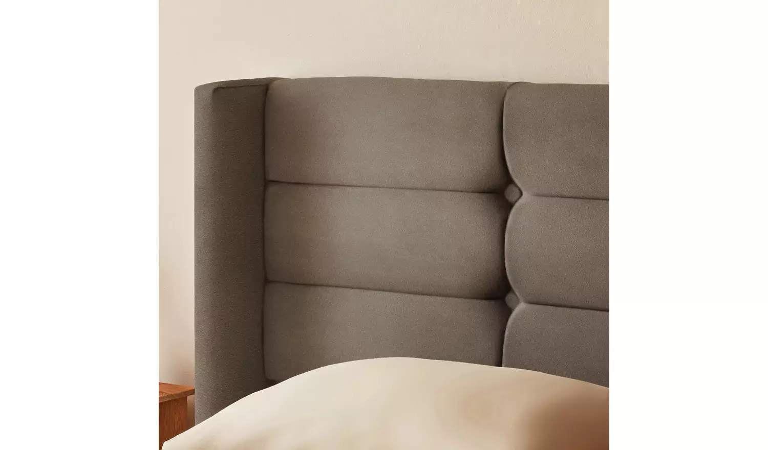 Silentnight Lilith Kingsize Velvet Bed Frame - Charcoal