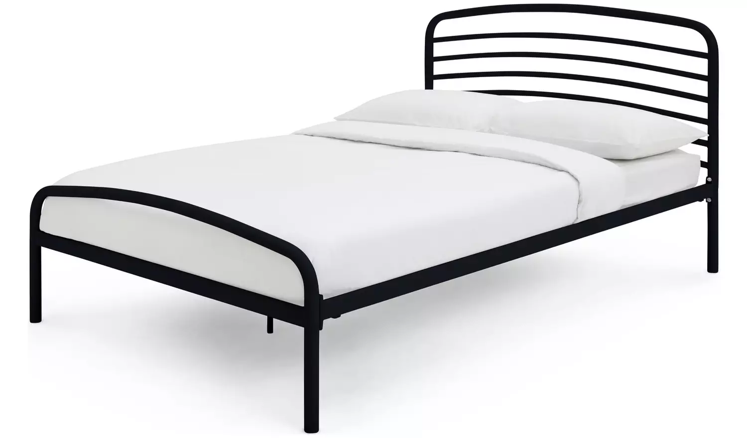 Argos Home Jubilee Double Metal Bed Frame - Black