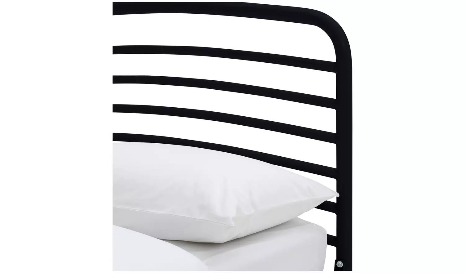 Argos Home Jubilee Double Metal Bed Frame - Black